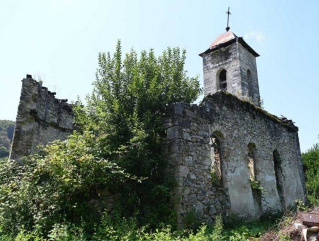 Црква у Зимчи, у предграђу Високог